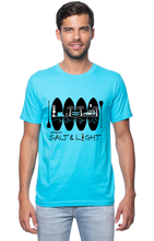 Load image into Gallery viewer, Nightlife Paddle Boards- Front Print - Organic Short Sleeve Tee - Additional Colors
